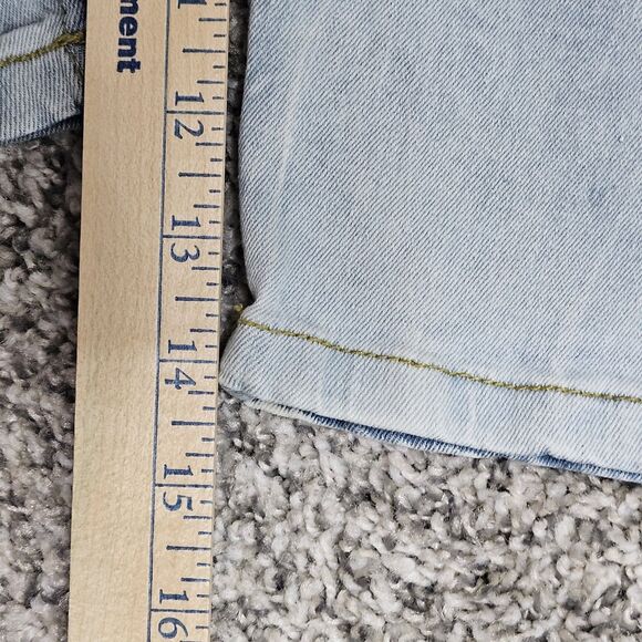 Evolution In Design Slim Denim Shorts Men’s 48W (44x14) Hip Hop Streetwear Y2K - Picture 4 of 7